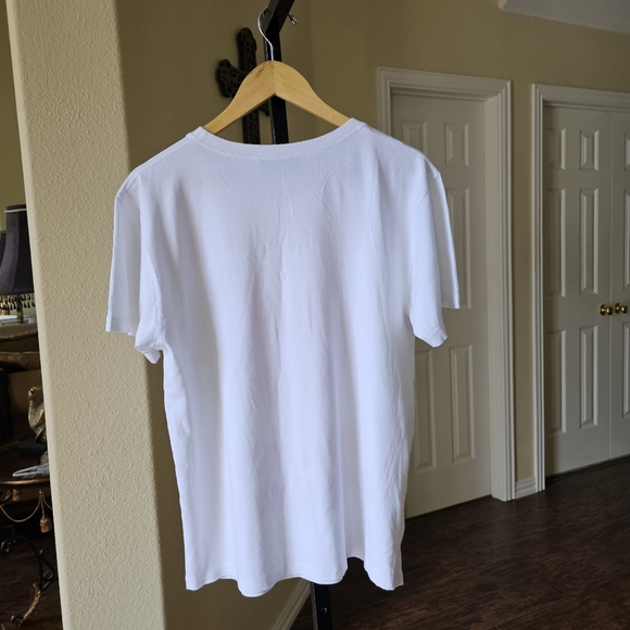 Gucci Printed Guccification White Logo & Wolf Printed Cotton T-shirt Sz S UNISEX - Picture 7 of 12